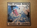 The Stone Roses I Wanna Be Adored 12” Vinyl ORET 31 1989-1991 Free Print
