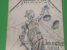 Metallica …And Justice for All ORIGINAL Double LP Vinyl Record Elektra  VG+ 1988