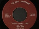 SAMMY JOHNS & DEVILLES: making tracks / words don't come my way KEDLEN 7