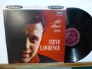 STEVE LAWRENCE  ALL ABOUT LOVE ORIGINAL CORAL NEAR MINT      LP