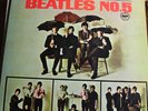 THE BEATLES, No. 5  JAPAN EAS-70102. APPLE MONO. LP & COVER ARE NEAR MINT
