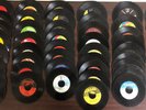 45s Vinyl Records Lot(50)Rolling Stones,Beatles,Doors,Hollies,Bill Haley,Byrds++