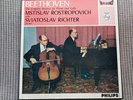 SAL 3454 BEETHOVEN ROSTROPOVICH RICHTER 'SONATAS FOR PIANO AND CELLO' BOX SET x2