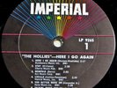 THE HOLLIES / HERE I GO AGAIN Debut Lp * 1964 Memories * IMPERIAL LP-9265 EXC