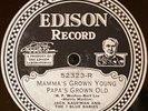 Edison 52323 Jack Kaufman 7 Blue Babies MAMAS GROWN YOUNG  78 rpm JAZZ 1928  E+