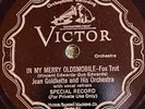 Victor SPECIAL RECORD Gene Goldkette O w BIX Merry Oldsmobile 1927 EE+ Jazz rare