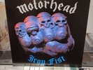 Motorhead Iron Fist Jap 1st Press Bronze VIP-4824 1982 LP Vinyl