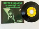 1978 KEITH RICHARDS Run Rudolph Run /The Harder They Come Import 45