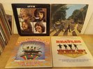 THE BEATLES  4 lp stereo ORIGINAL press ,help,magical,let it be,abbey road vg/