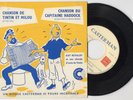 rare 45t SP CHANSON DE TINTIN ET MILOU - Guy Revaldy - Casterman
