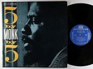 Thelonious Monk - Five By Monk By Five LP - Riverside - RLP 12-305 Mono DG VG+