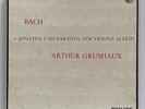 Arthur Grumiaux Bach Solo Violin Sonatas Partitas Philips 835 198/200 AY 3 LPs