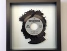 Bob Dylan - Lay Lady Lay - Silhouette Original Framed Vinyl Record Art