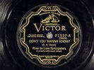 78 RPM - Ross De Luxe Syncopaters, Victor 21537, V+ Territory Jazz - Savannah