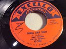 JERRY McCAIN-EXCELLO 2081-THINGS AIN'T RIGHT/RUN UNCLE JOHN RUN-HARP BLUES 45