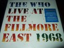 THE WHO : LIVE AT THE FILLMORE EAST 1968 STILL SEALED DELUXE HEAVYWEIGHT 3LP