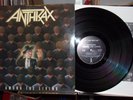 ANTHRAX  Among The Living Lp 1987 Thrash 1st US Press MEGAFORCE  NM VINYL
