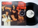 Queen Sheer Heart Attack LP Elektra White Label Promo With Insert