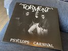 TORMENT Psyclops Carnival VINYL Lp Psychobilly Rockabilly Vinyl LP EX/EX Rare