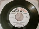 SWEET AND INNOCENT / MEMPHIS MUSTANGS Express Your Love ACTIVE SOUL 45 RARE VG++