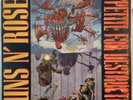 Guns N Roses Appetite For Destruction LP + Photo Sleeve RARE Banned UZI Original
