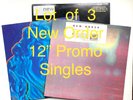 NEW ORDER *3 PROMO SINGLES* Round & Round - Bizarre Love Triangle - Sub-Culture