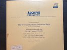 BACH suites for violoncello solo no. 5 & 6 PIERRE FOURNIER