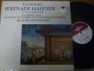 RISTENPART - G-F HENDEL / MOZART serenade no 7 / MOZART / ERATO STE
