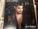Adam Lambert SIGNED High Drama -Vinyl LP At HMV 24/02/2023 & Proof Queen