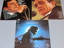 JOHNNY CASH; 3 LP Lot; AT SAN QUENTIN; AT FOLSOM PRISON; GREATEST HITS VOLUME 1