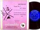 SZIGETI Beethoven Violin Sonata #7 HORSZOWSKI 1950 10