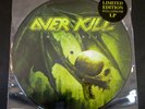 OVERKILL IMMORTALIS 2007 PICTURE DISC VINYL LP #d 1200 MADE THRASH DEATH METAL