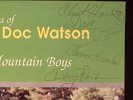 CLINT HOWARD DOC WATSON AUTOGRAPHED BY BAND RUTABAGA RECORDS VINYL LP 117-86W