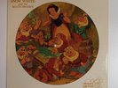 Vintage Walt Disney's Snow White & The Seven Dwarfs Picture Disc Vinyl LP 1980