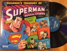 Superman Musical Stories lp Children's Treasury orig Tifton shrink cover 1966 EX
