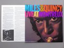 MILES DAVIS - MILES & QUINCY LIVE IN MONTREUX VINYL LP Thelonious Monk Coltrane