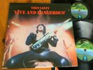 Thin Lizzy Live and Dangerous LP 1978 UK 2 x Vinyl G'Fold EX