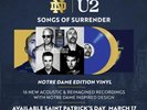 U2 Songs Of Surrender Notre Dame Vinyl Limited Edition 2500 Worldwide Presale