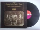 CROSBY STILLS NASH & YOUNG DEJA VU ATLANTIC 2401 001 FOLK COUNTRY RED MAROON