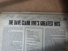 THE DAVE CLARK FIVE'S GREATEST HITS 1967 LP SIGNED