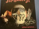 Megadeth Killing Is My Business 1985 Combat Records vinyl LP MX8015