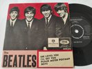 Mega rare The Beatles EP She Loves You GEOS 223 Sweden VG+/VG+