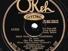Okeh #41320: Joe Venuti Or.-That Wonderful Something/Chant Of The Jungle E clean