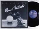 DONOVAN Cosmic Wheels EPIC LP VG+ textured die-cut unipak w/ poster a