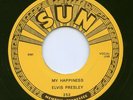 Rare Rock 'n Roll 45 - Elvis Presley - My Happiness - Sun # 252