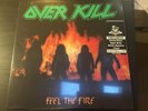 Overkill Feel The Fire Ltd Ed of only 300 made Green Vinyl Metal LP NEW RARE