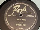 BLUES Regal 78 RPM Roosevelt Sykes - Drivin Wheel / West Helena Blues 3286 E+