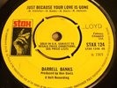 Darrell Banks - Just Because Your Love Is Gone Stax 124 Northern Soul Vinyl 45
