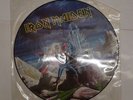Iron Maiden Run To The Hills 1985 Heavy Metal Picture Disc Vinyl VG+/VG+