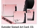 Roger Taylor Queen Outsider SIGNED Print Vinyl LP, CD & Cassette IN HAND